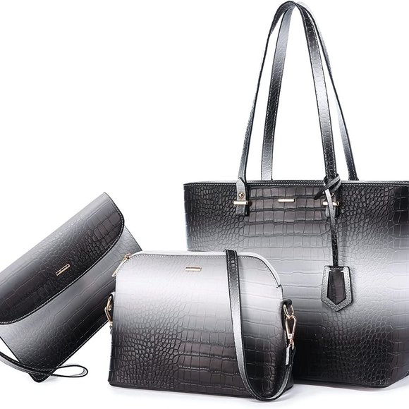 Handbags - New Handbags for Women Shoulder Bags Tote Satchel Hobo 3pcs Purse Set